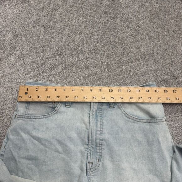 Madewell The Perfect Vintage Straight Leg Denim Jeans Womens 30 Light Wash Hemp - Picture 11 of 15